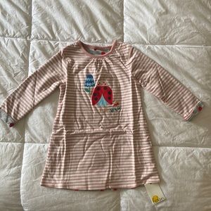 BNWT Mini Boden reversible dress 12-18 months
